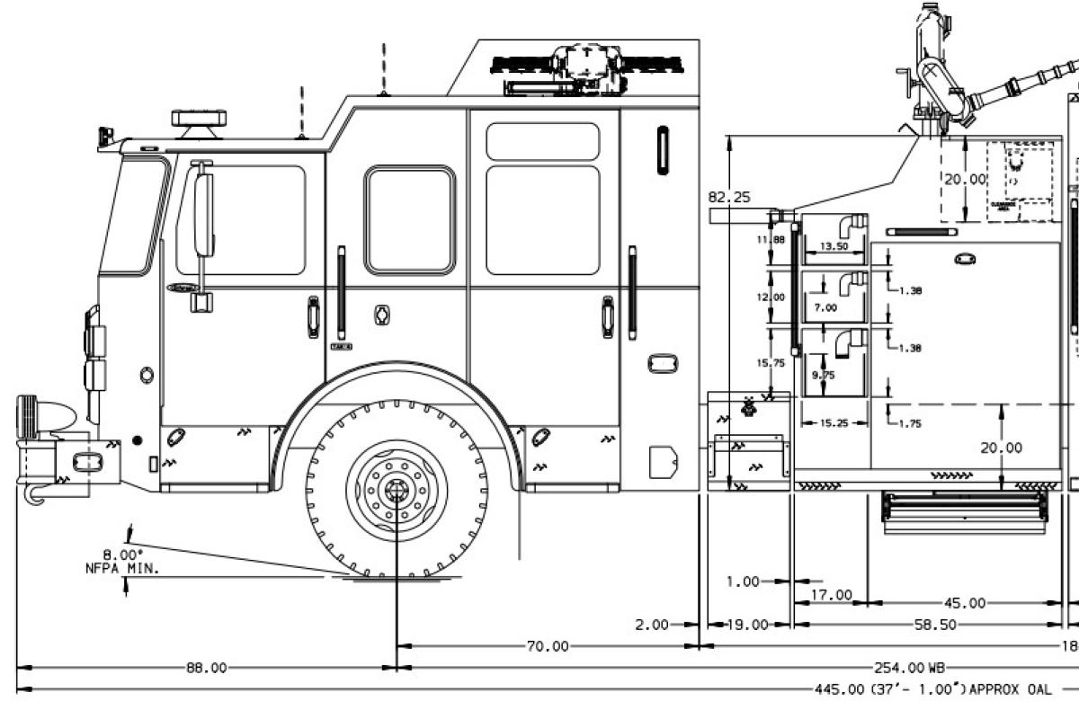 New Rescue Pumper (2177 Replacement)  On-Order, Hopefully Arriving Soon!
