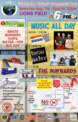 Community Days Poster for 2021