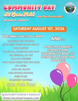 2026 Community Day Flyer